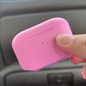 Pink Wireless Earbuds Case